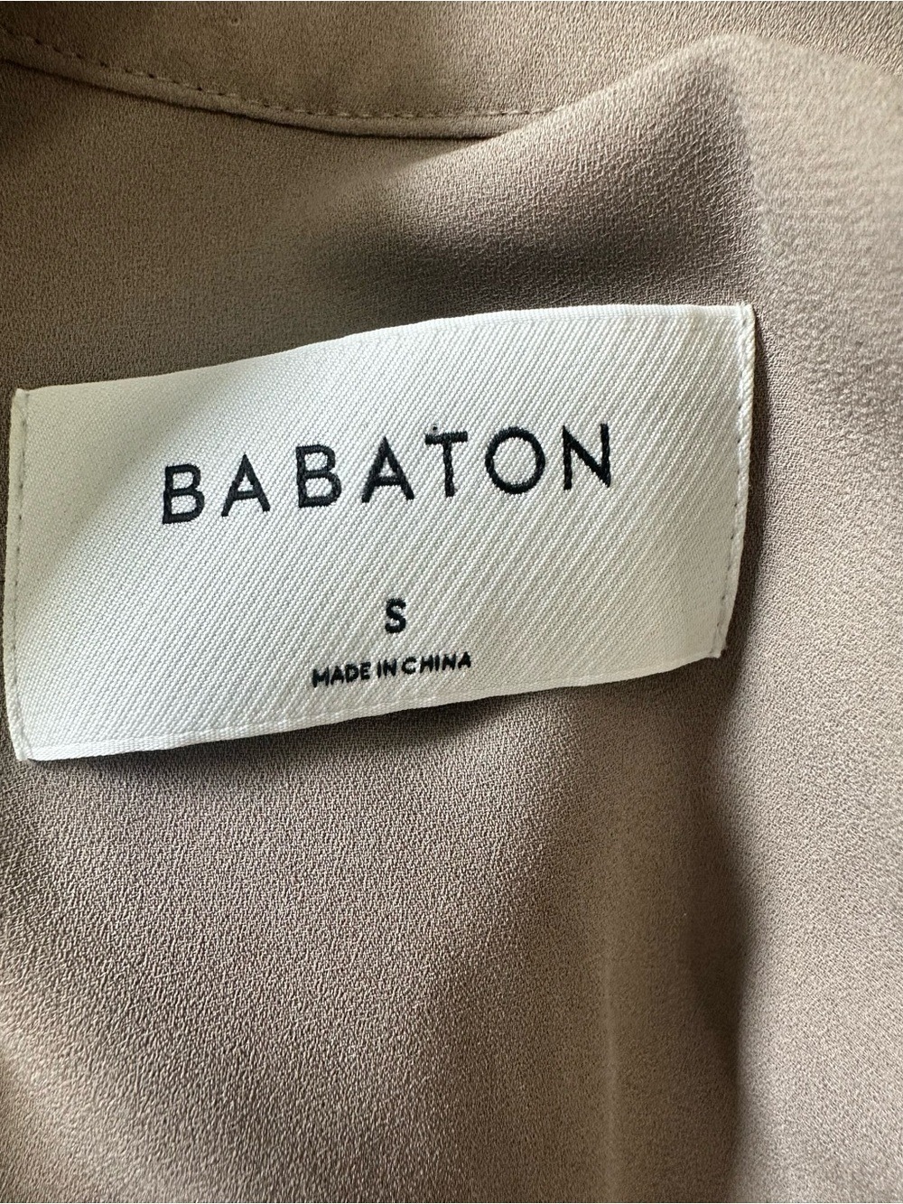 Babaton Quincey Jacket Size Small Taupe Aritzia - Picture 6 of 12